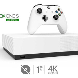 مجموعه کنسول بازی مایکروسافت مدل Xbox One S ALL DIGITAL ظرفیت 1 ترابایت