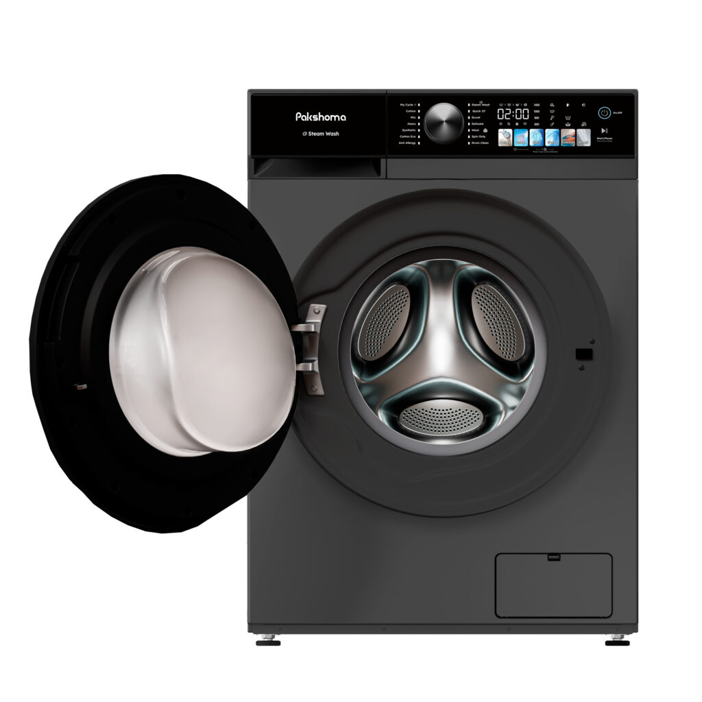 ماشین لباسشویی 9 کیلوگرم اتوماتیک پاکشوما مدل Q9 W