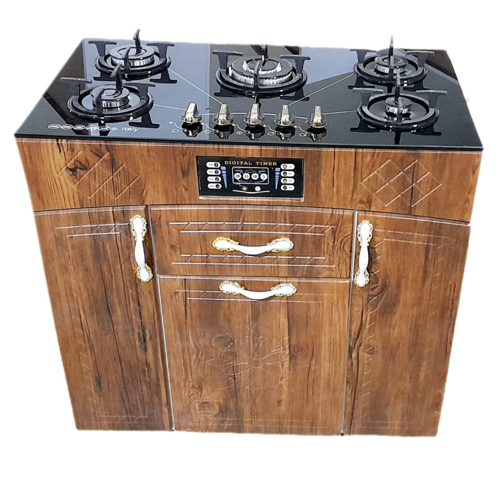 اجاق گاز 5 شعله هاکان مدل پنج شعله چهار در