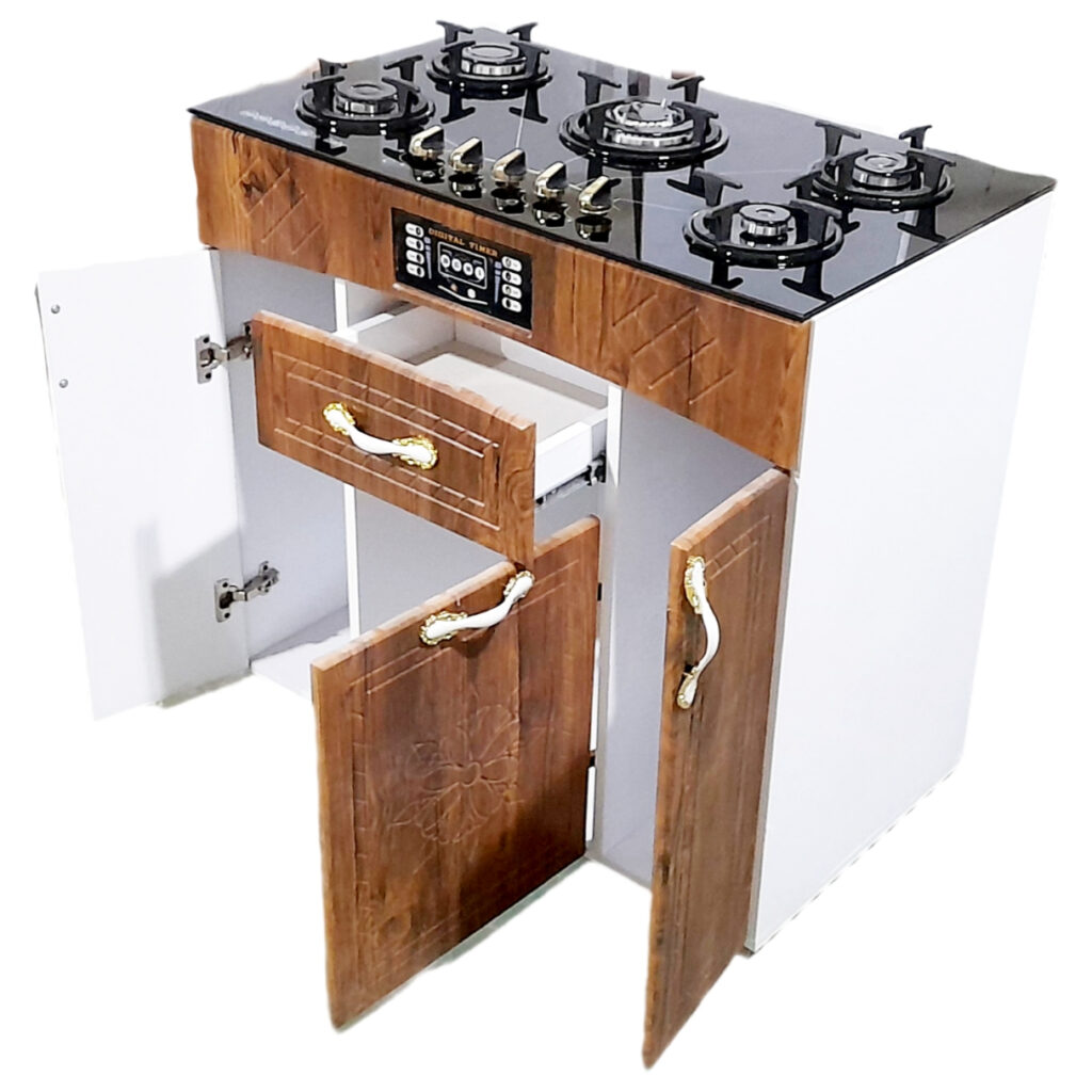 اجاق گاز 5 شعله هاکان مدل پنج شعله چهار در