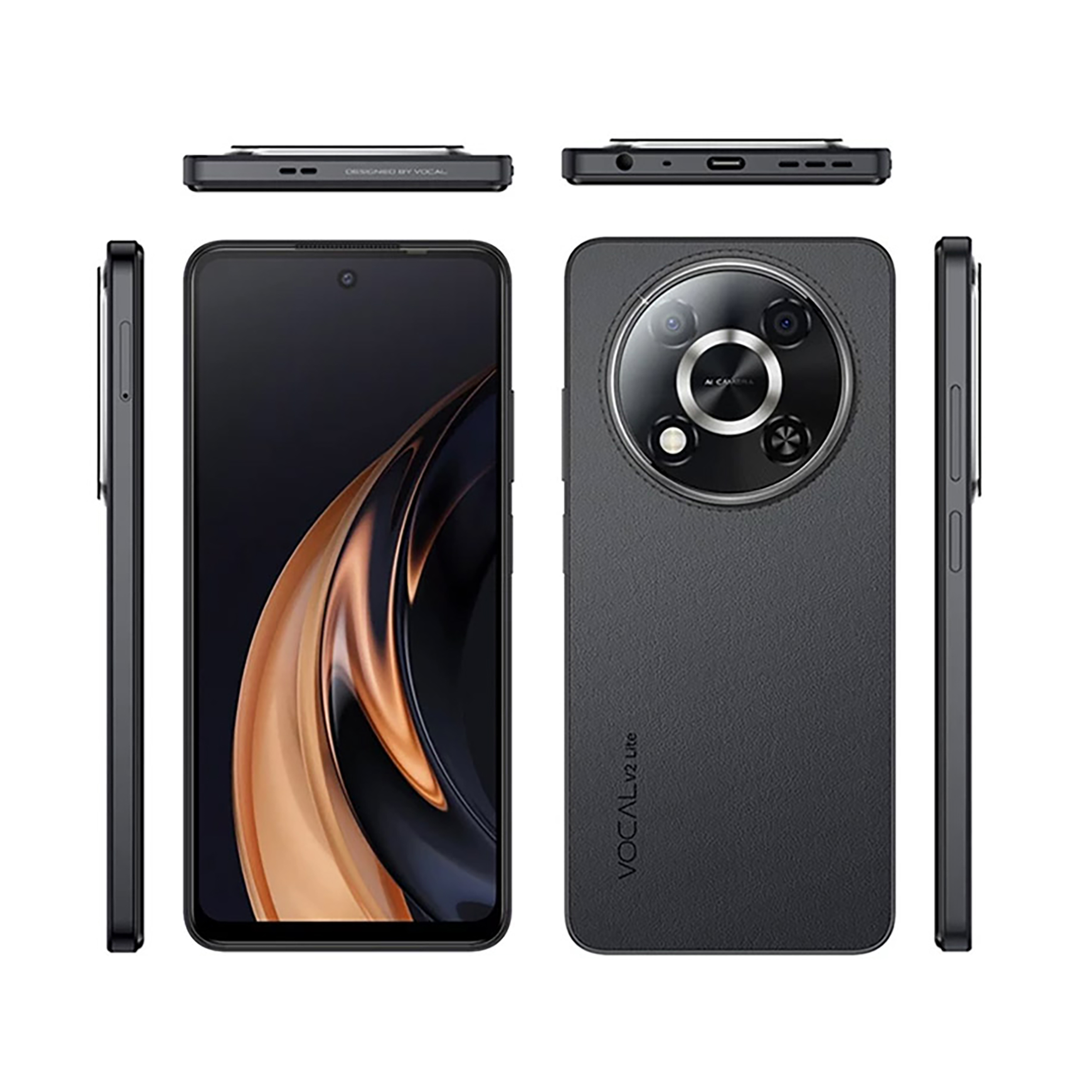 گوشی موبایل وکال مدل V2 Lite دو سیم کارت ظرفیت 128 گیگابایت و رم 4 گیگابایت