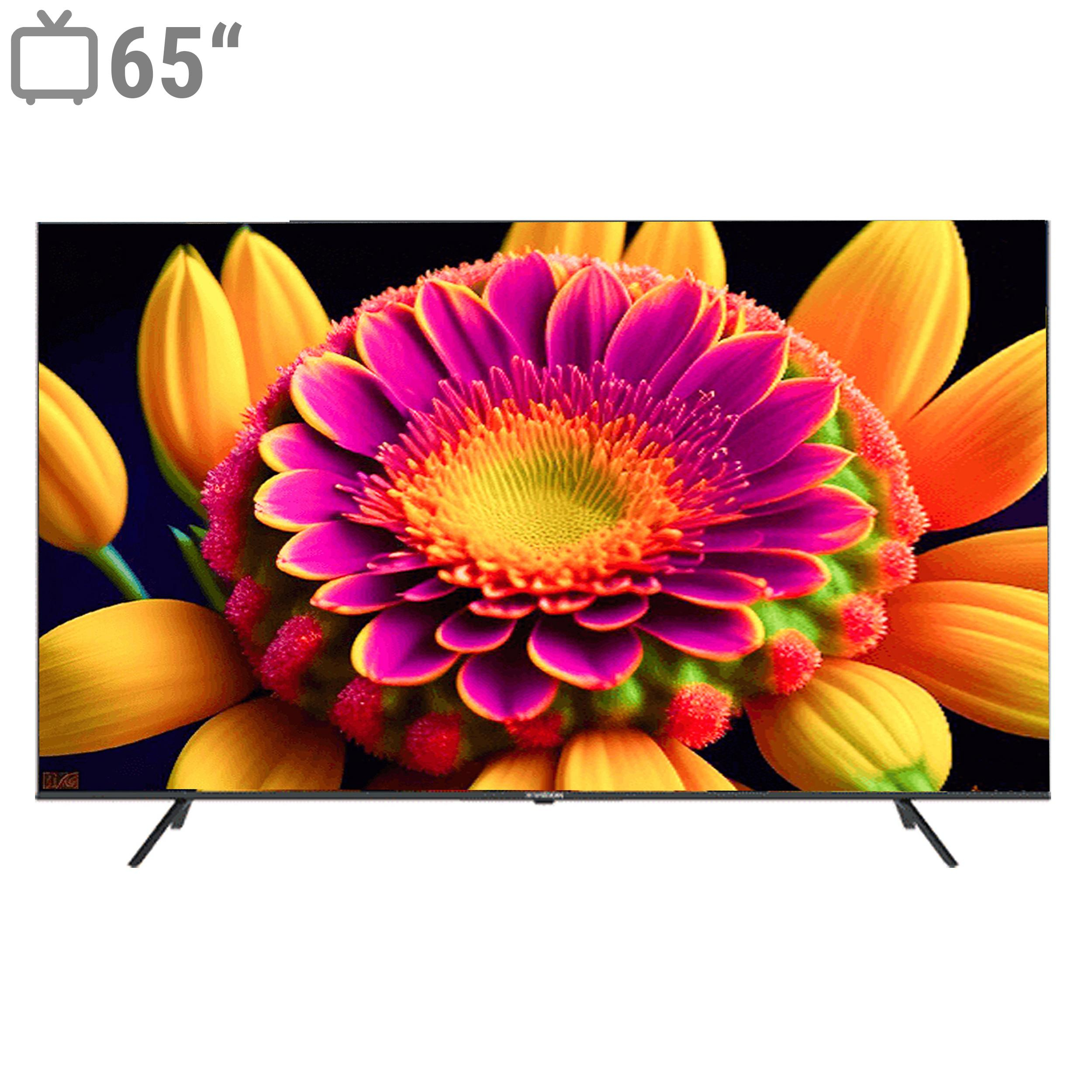 تلویزیون کیو ال ای دی هوشمند ایکس ویژن مدل 65X25 سایز 65 اینچ