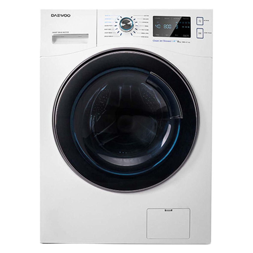 ماشین لباسشویی اتوماتیک دوو مدل LM-861WW ظرفیت 8 کیلوگرم