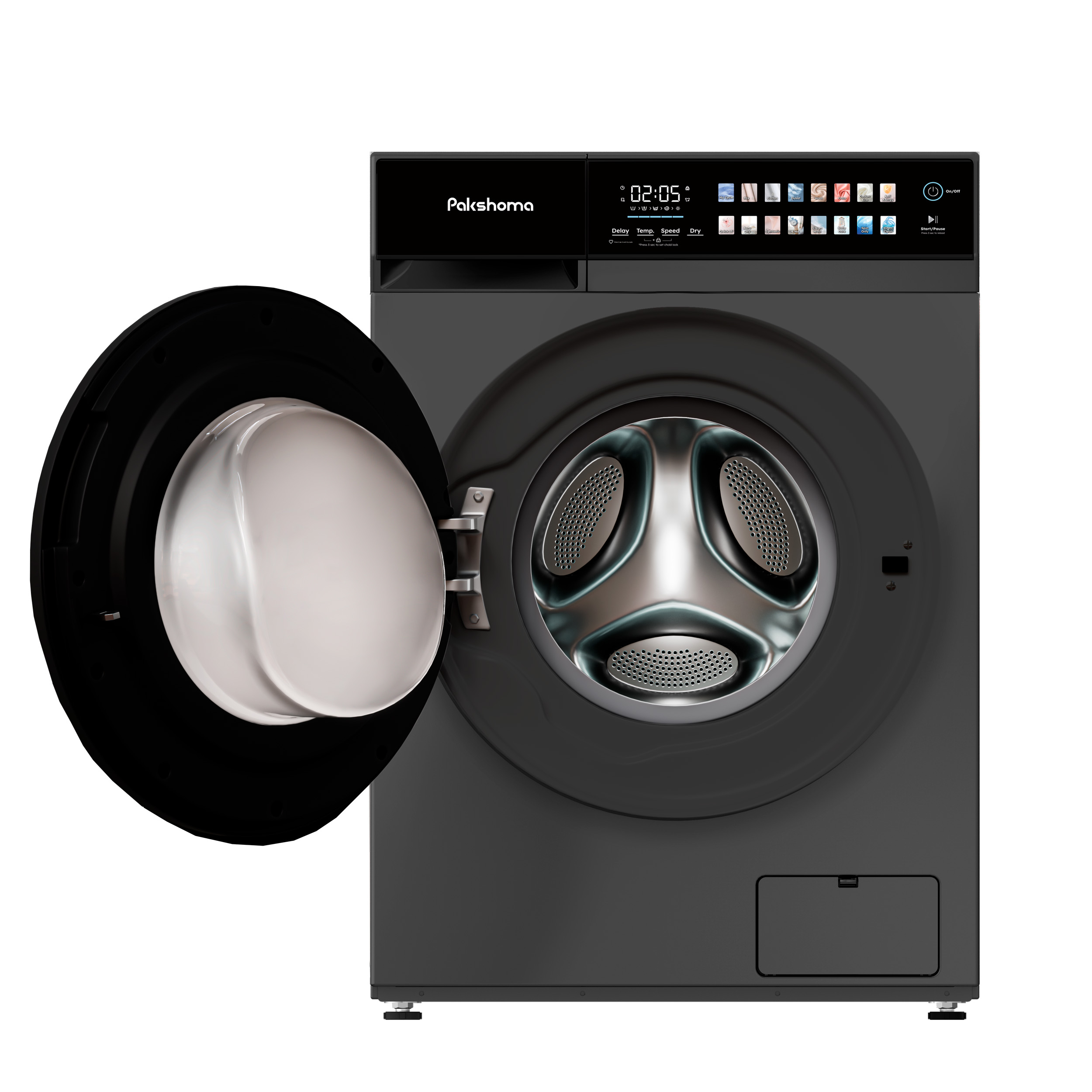 ماشین لباسشویی 11 کیلوگرم اتوماتیک پاکشوما مدل X106 W