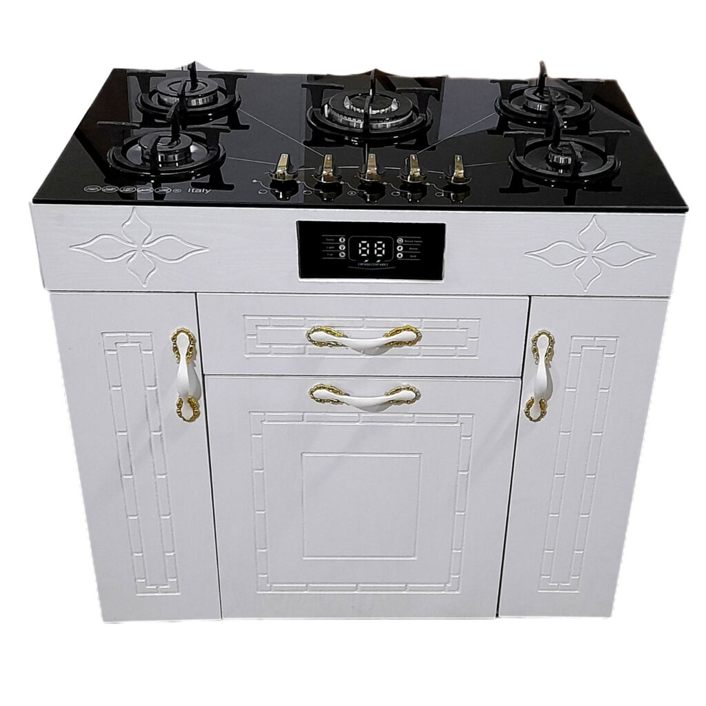 اجاق گاز هاکان مدل مدل پنج شعله چهار در