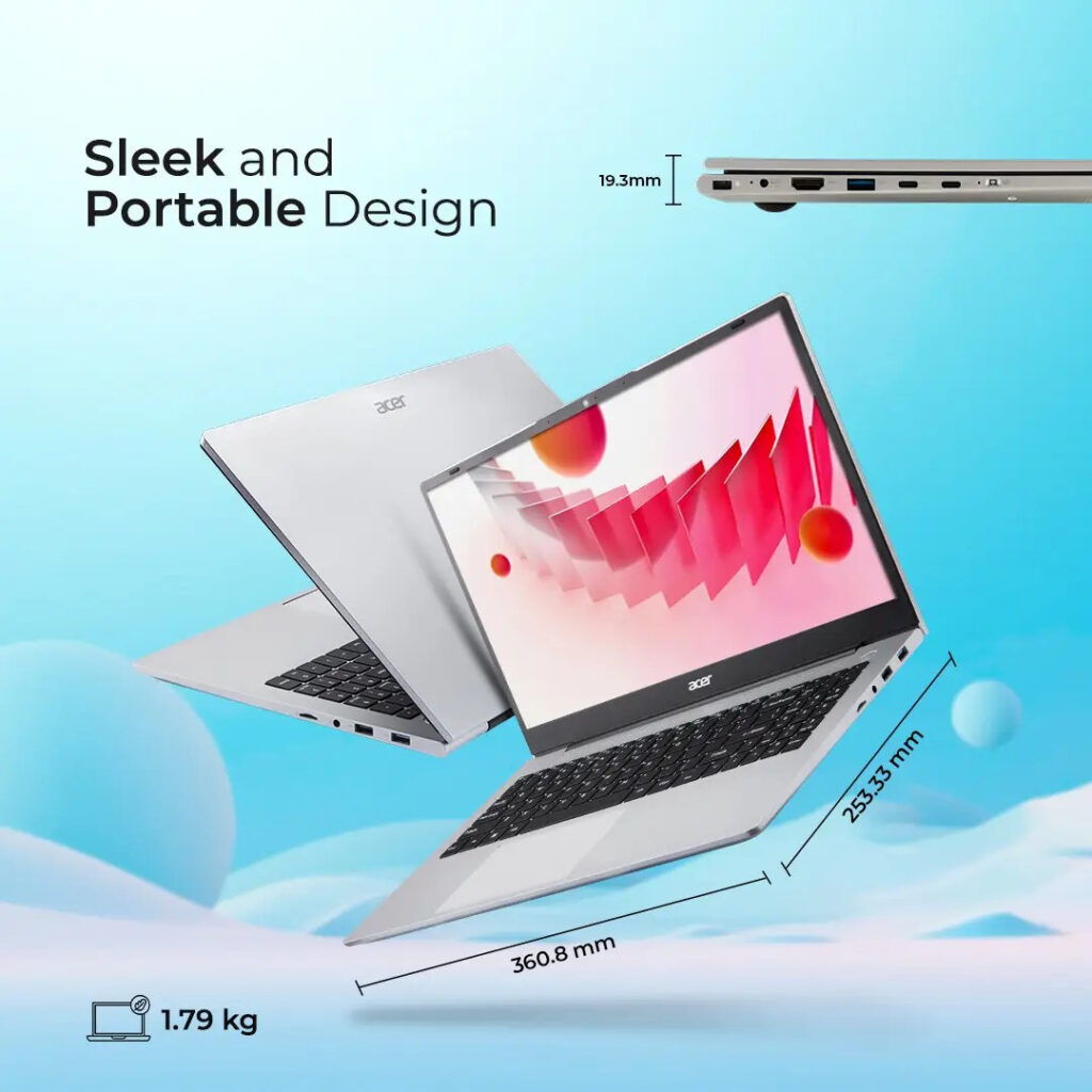 لپ تاپ 15.6 اینچی ایسر مدل Aspire 3 A325-42-R3 7330U-8GB DDR4-512GB SSD-IPS