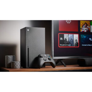 کنسول بازی مایکروسافت مدل Xbox Series X ظرفیت 1 ترابایت به همراه کارت طلایی نصب بازی